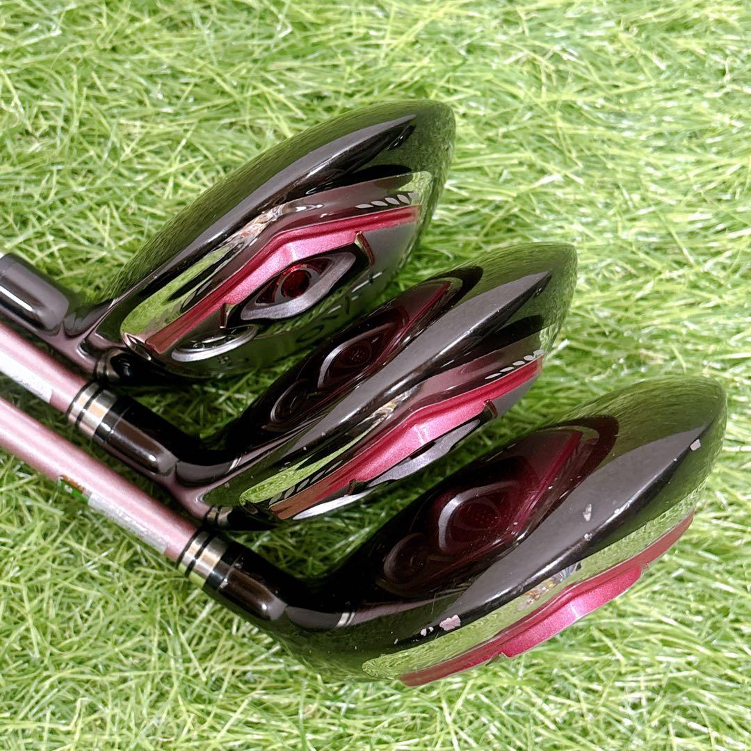 ゼクシオ8 MP800 レディースクラブ ウッドセット 5本 L 右利き