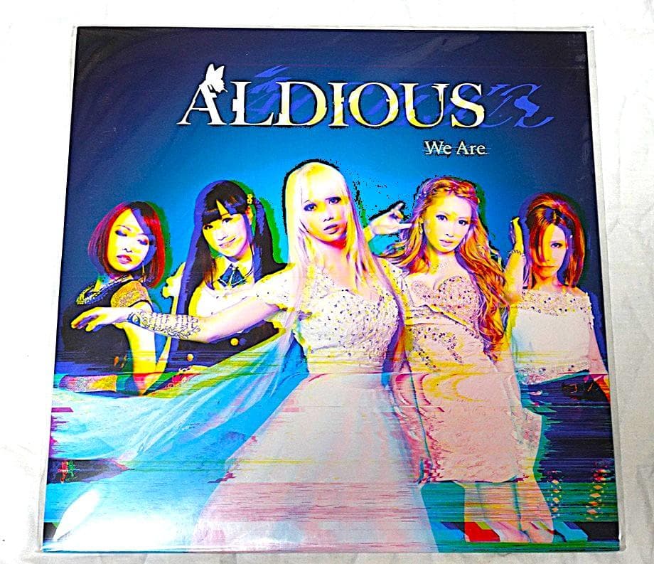 ALDIOUS We AreのNo,000＋TOKIサイン付アナログLPレコード