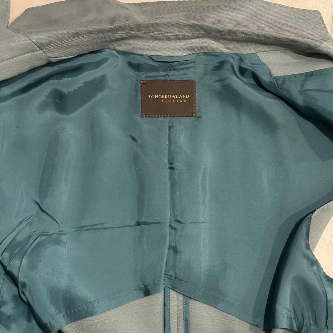 お値下げ〈美品〉TOMORROWLAND ストレッチダブルブレストジレ