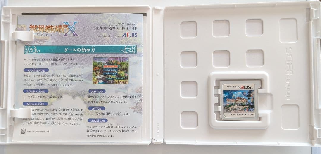 世界樹の迷宮X CROSS NINTENDO 3DS