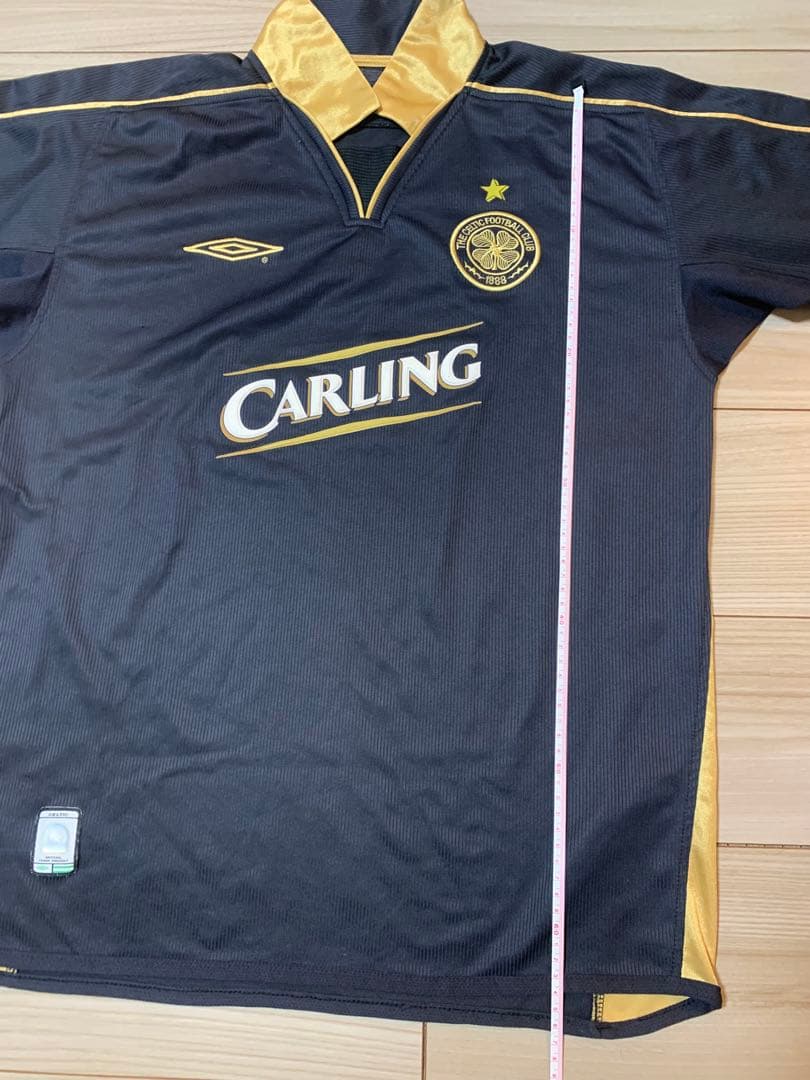 【寸法写真追加】セルティック サッカー　ユニフォーム　レトロ　アウェイ