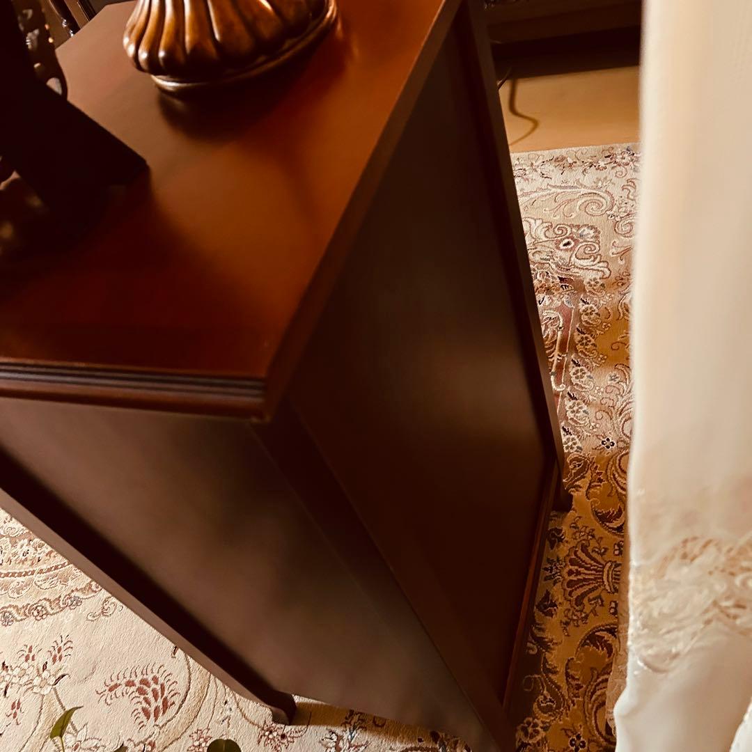 アンティーク　チェスト　サイドボード　象嵌　大塚家具　IDC 東海家具