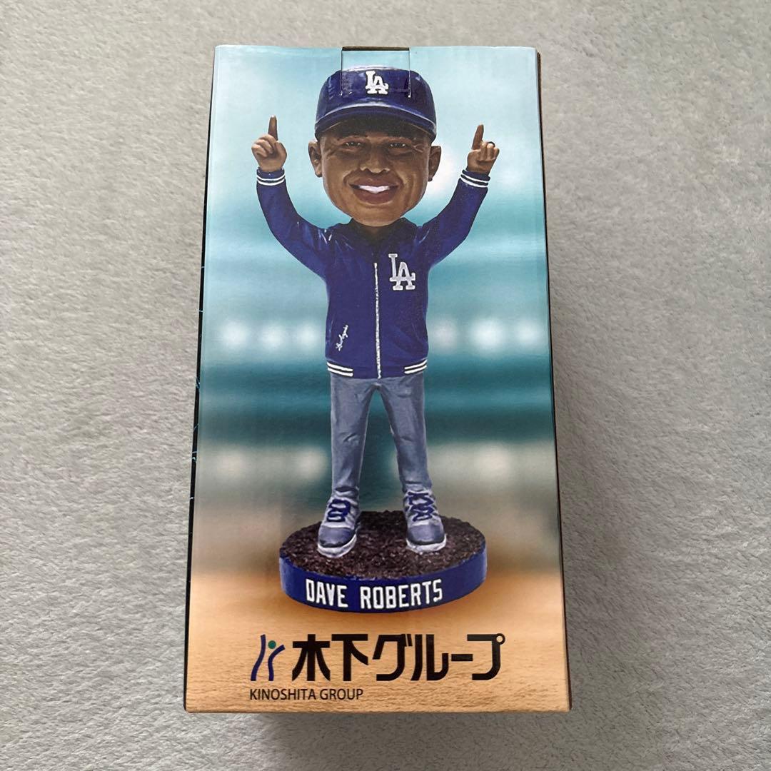 <ハラ様>ロサンゼルス・ドジャース デイブ・ロバーツ ボブルヘッド