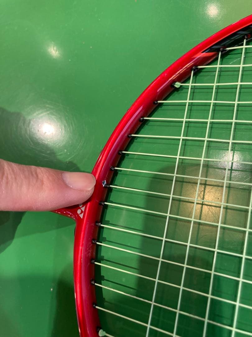 YONEX ヨネックスバドミントンラケット デュオラ7 DUORA 7 赤色‼︎