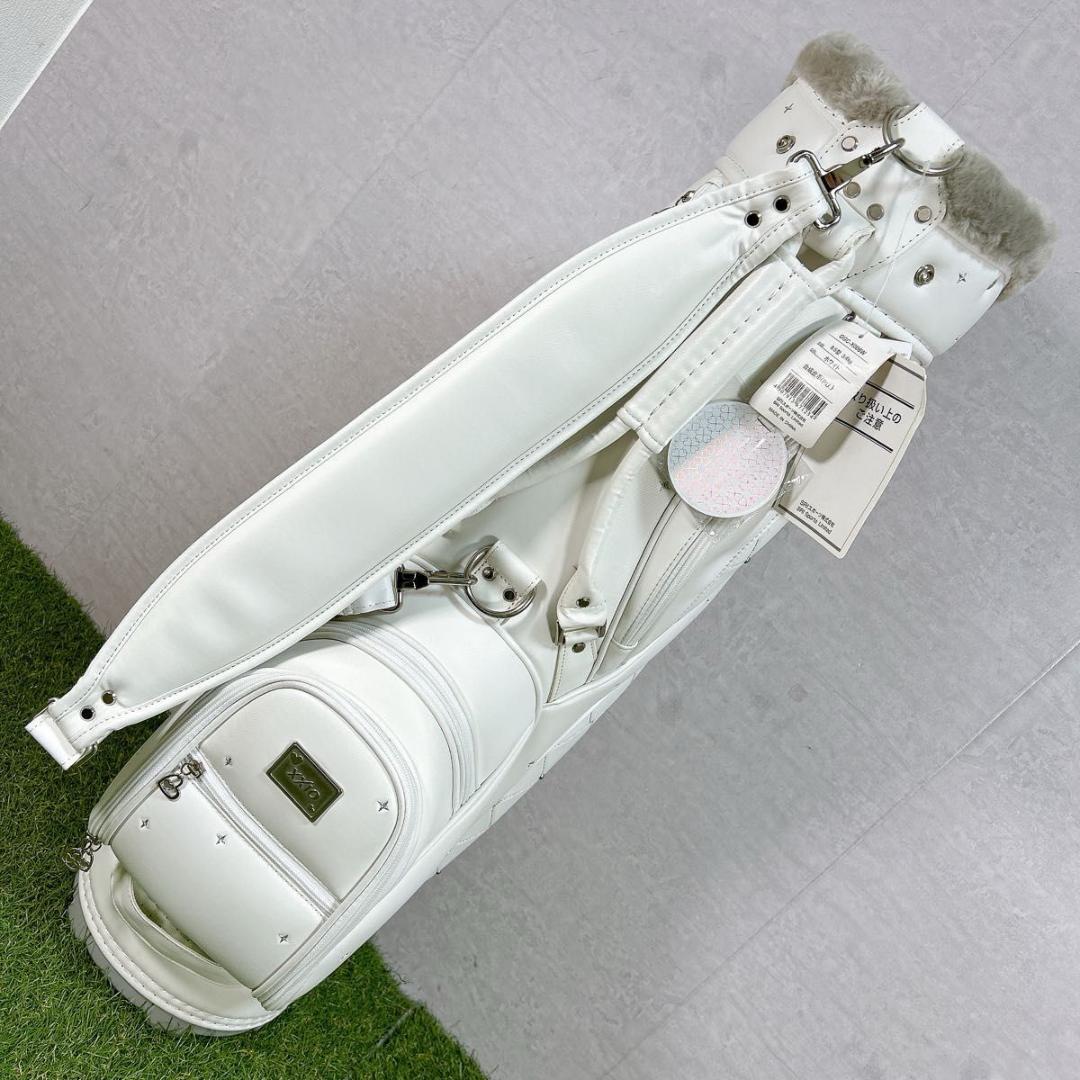 キャディバッグ　ゼクシオ　XXIO レディース　ゴルフ　白　ホワイト　女性用