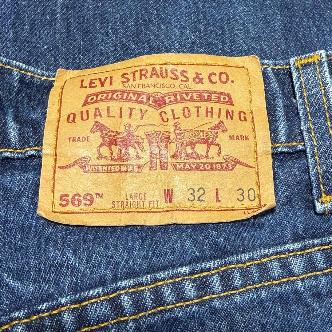 90s usa製 LEVI’S 569 W32 L30 濃紺