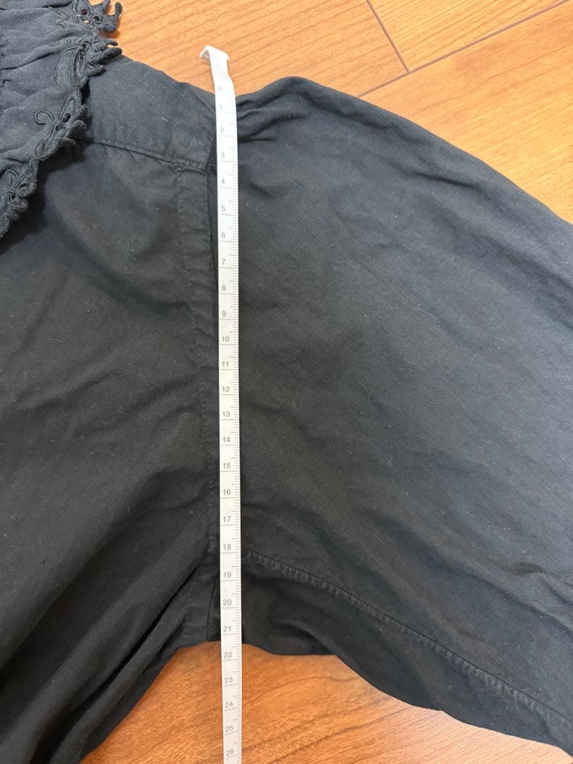 ワンピース vintage black cotton nightdress