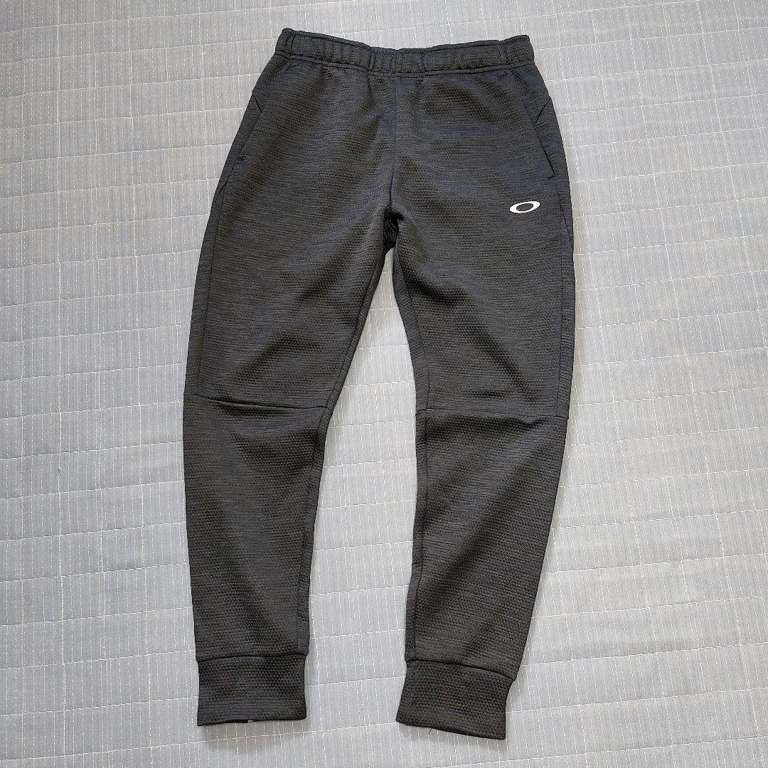 美品☆OAKLEY ジャージ上下セット ブラック　sizeM