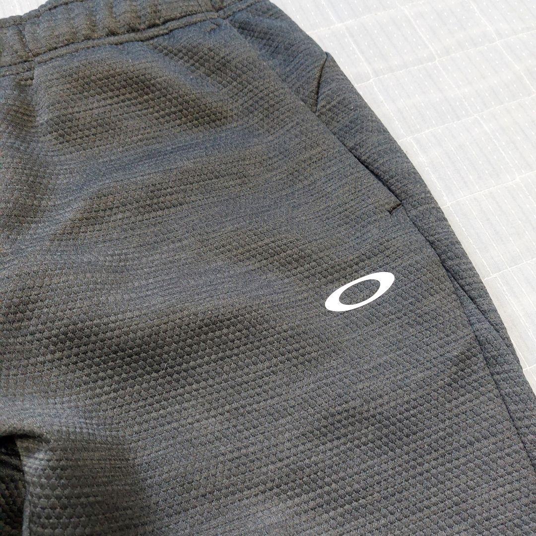 美品☆OAKLEY ジャージ上下セット ブラック　sizeM