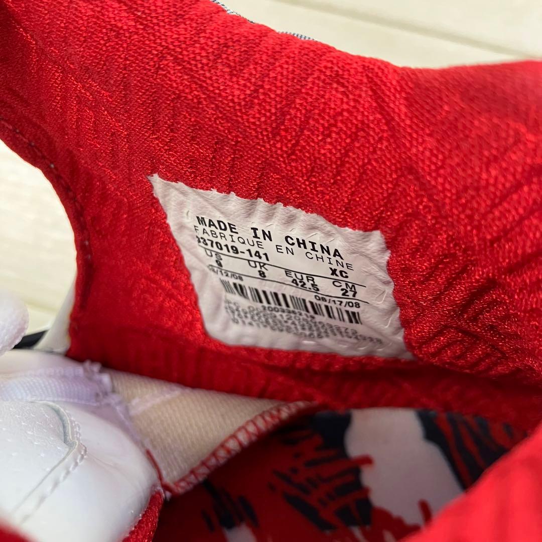 NIKE ナイキ オリンピア ジョーダン ゴールド シュプリーム 赤白 27cm