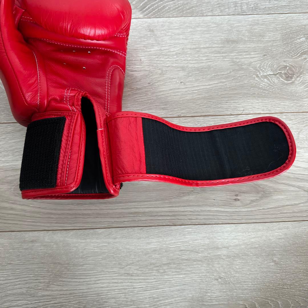 TWINS SPECIAL レザー ボクシンググローブ 12oz レッド