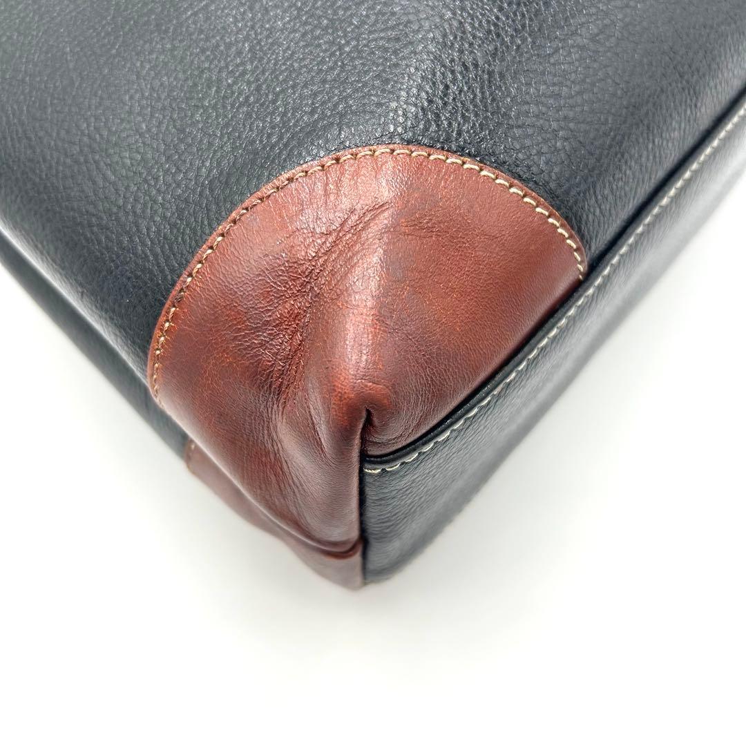 BALLY ヴィンテージ トートバッグ 金ロゴ オールド