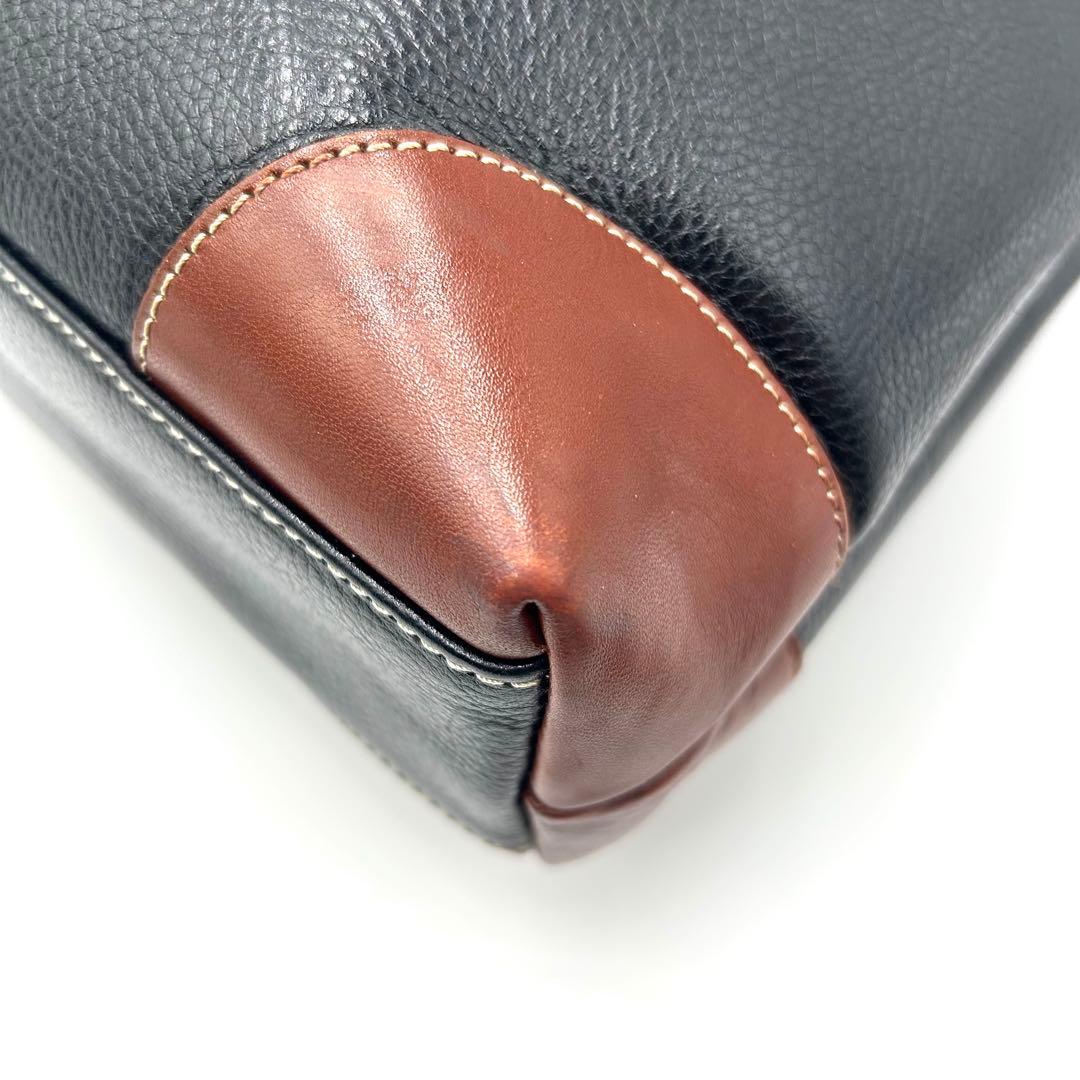 BALLY ヴィンテージ トートバッグ 金ロゴ オールド