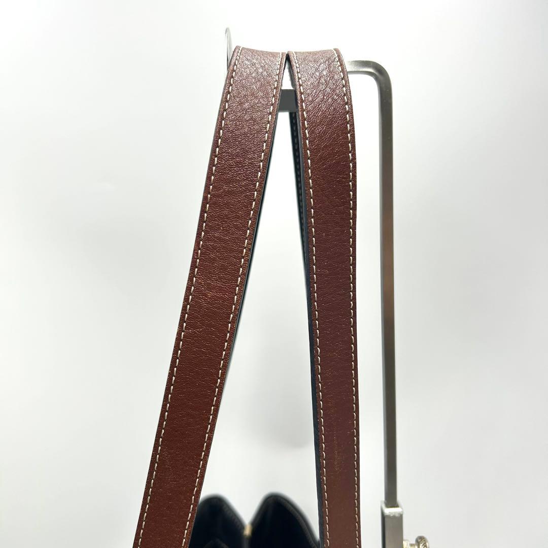 BALLY ヴィンテージ トートバッグ 金ロゴ オールド