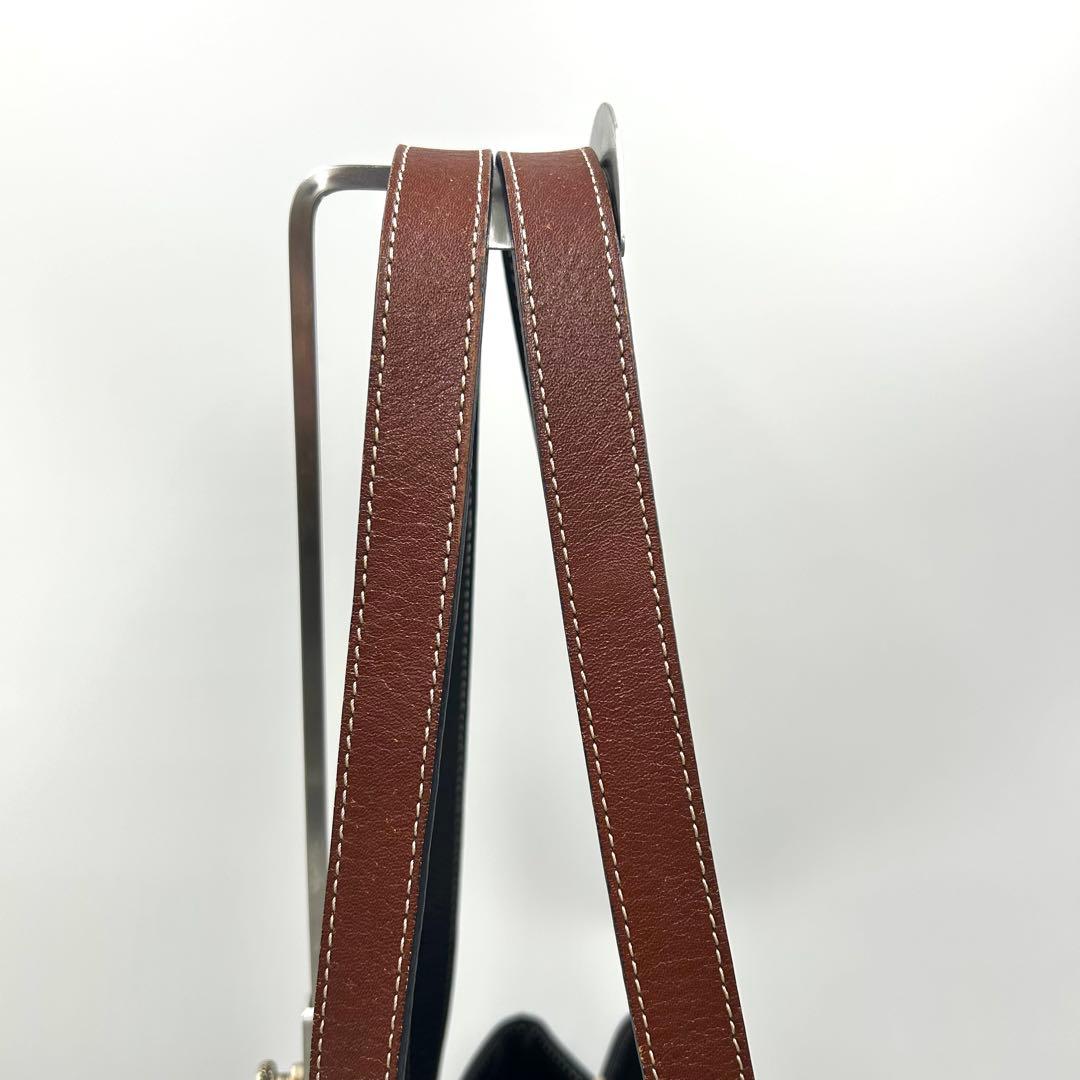 BALLY ヴィンテージ トートバッグ 金ロゴ オールド