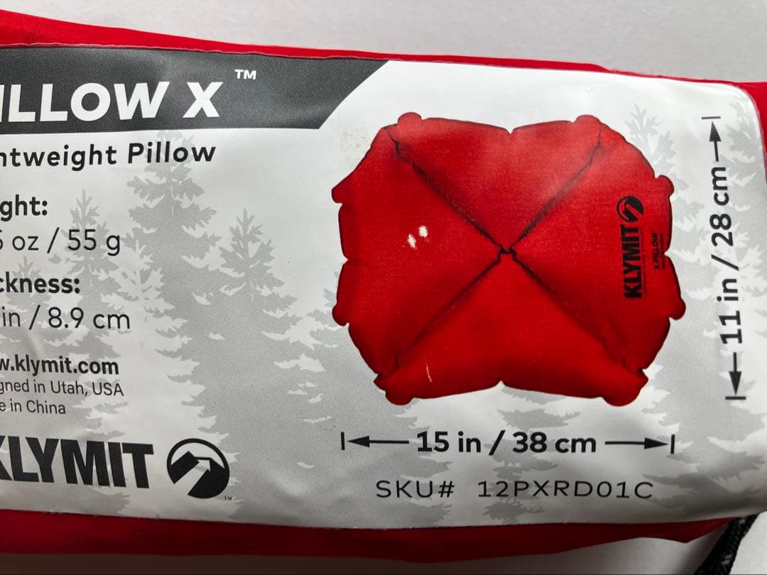 美品Static V2 エアーマット ＆ pillowX軽量コンパクトセット