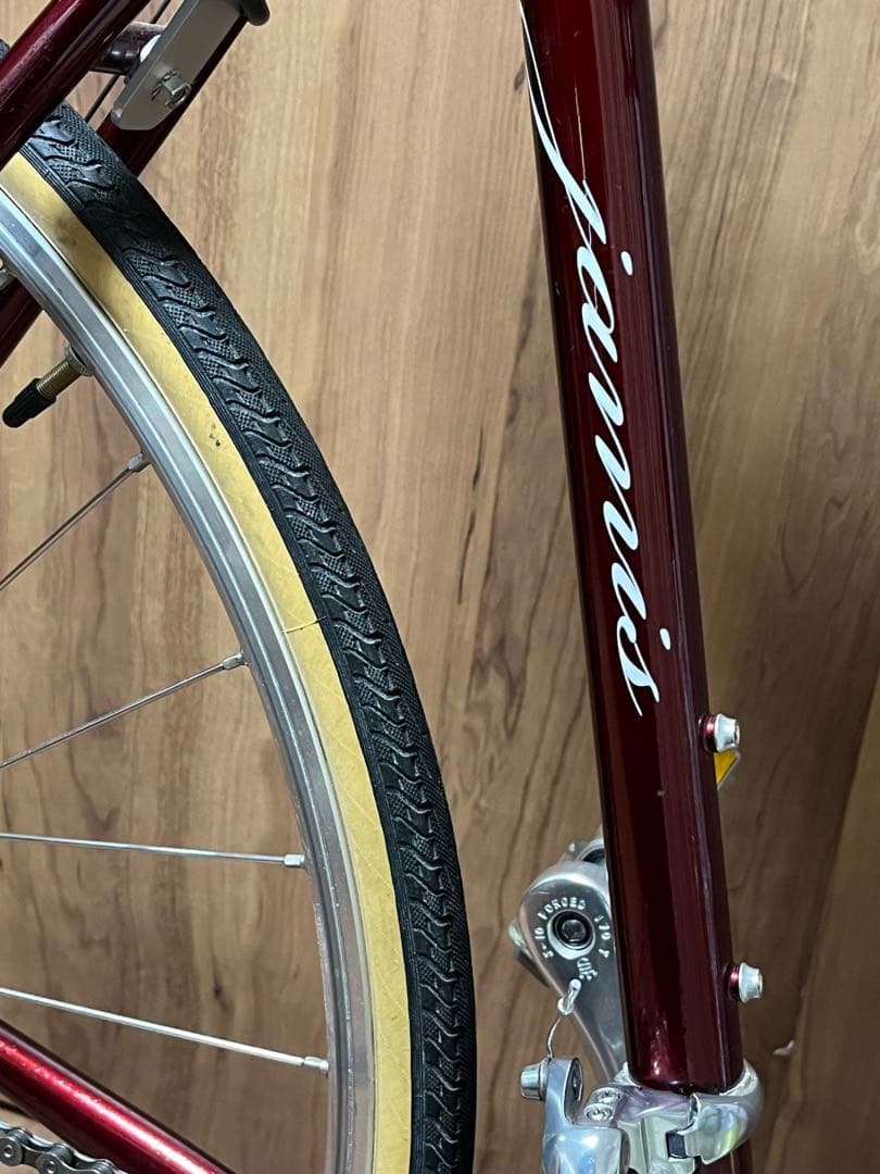 700c クロモリ クロスバイク風　JAMISランドナー