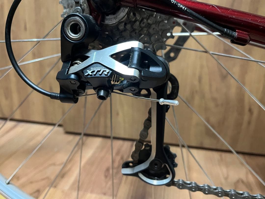 700c クロモリ クロスバイク風　JAMISランドナー