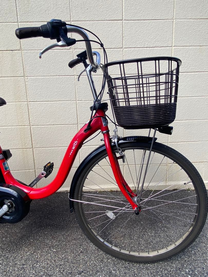 神戸市内すぐに無料お届け YAMAHA電動アシスト自転車PASパスwith