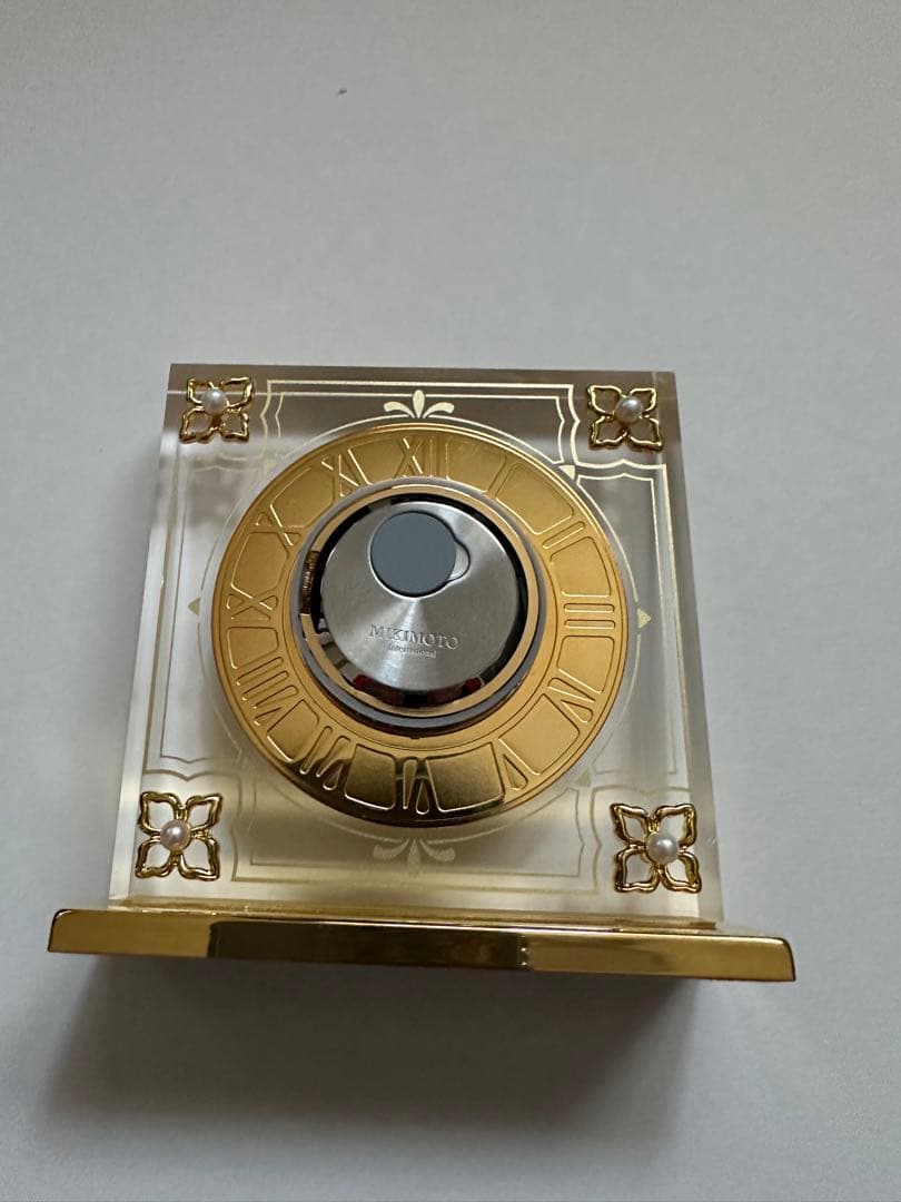 稼動品 ミキモトMIKIMOTO 2002年 置時計