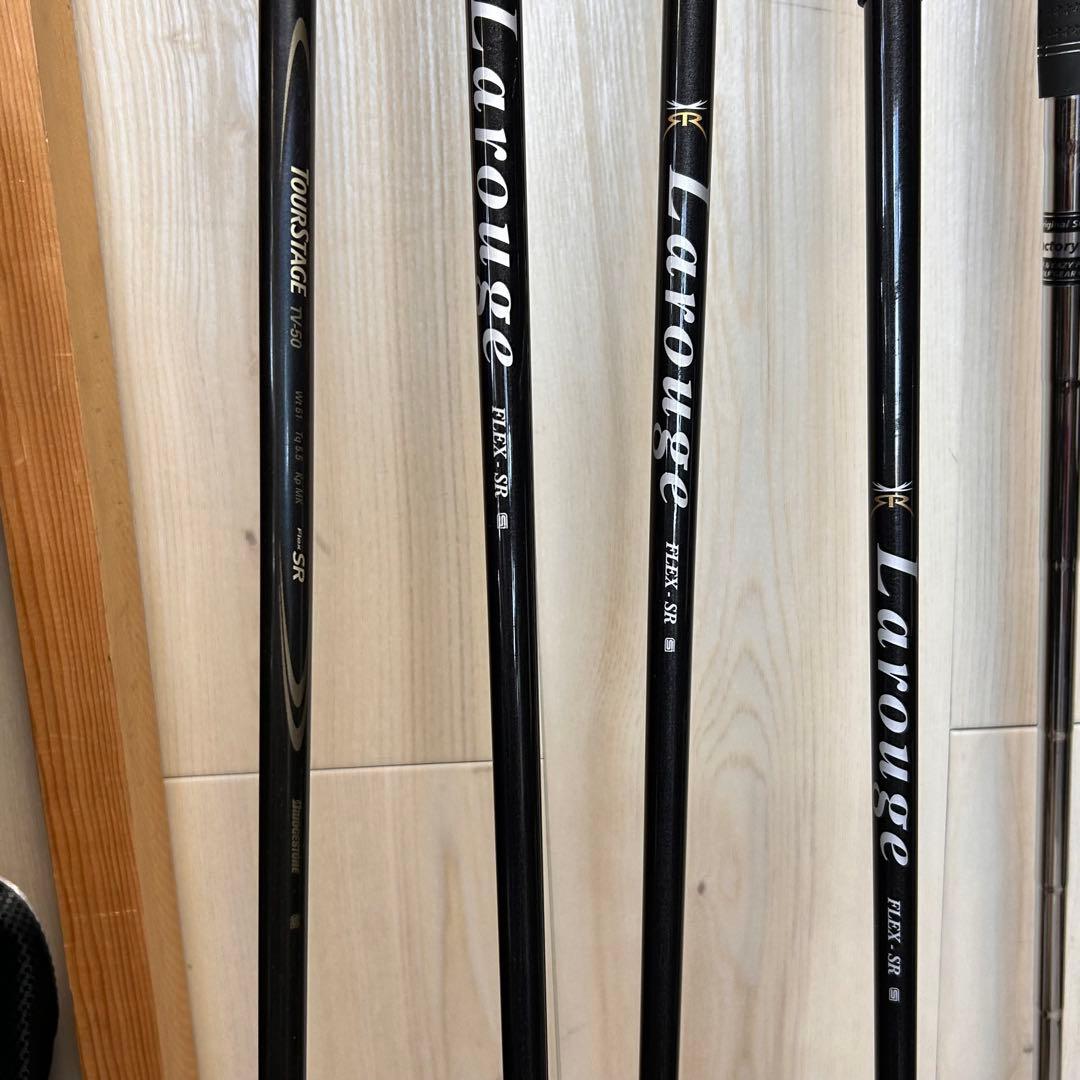 【メンズ右】Larouge TOURSTAGE SR メンズゴルフセット