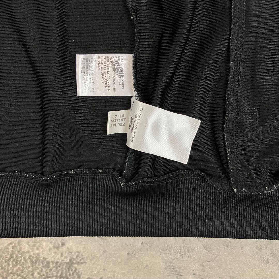 adidas レアルマドリード トラックジャケット 古着 刺繍 三本線 ブラック