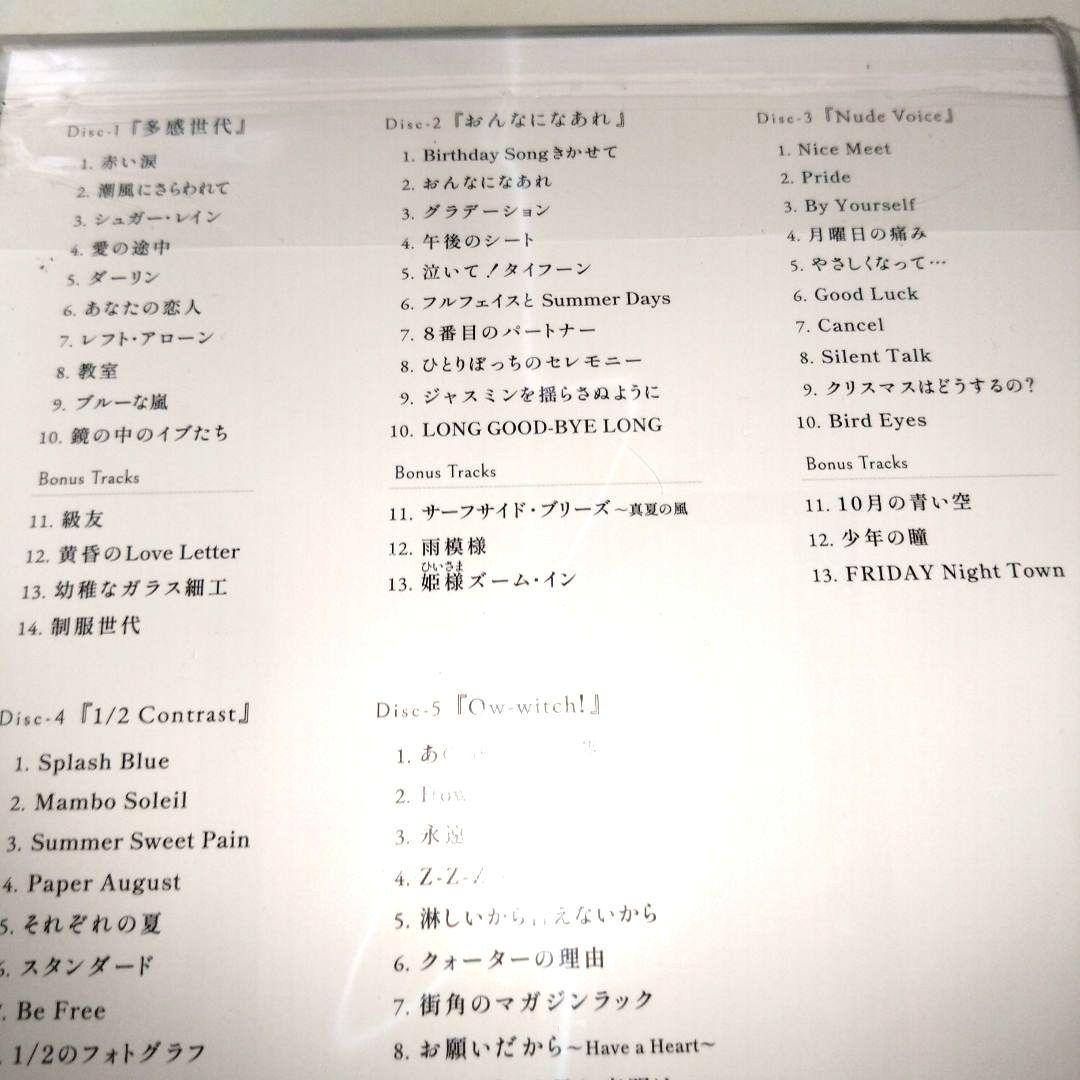 【新品未開封未使用サイン入り】森川美穂5AlbumsCOMPLETE BOX+