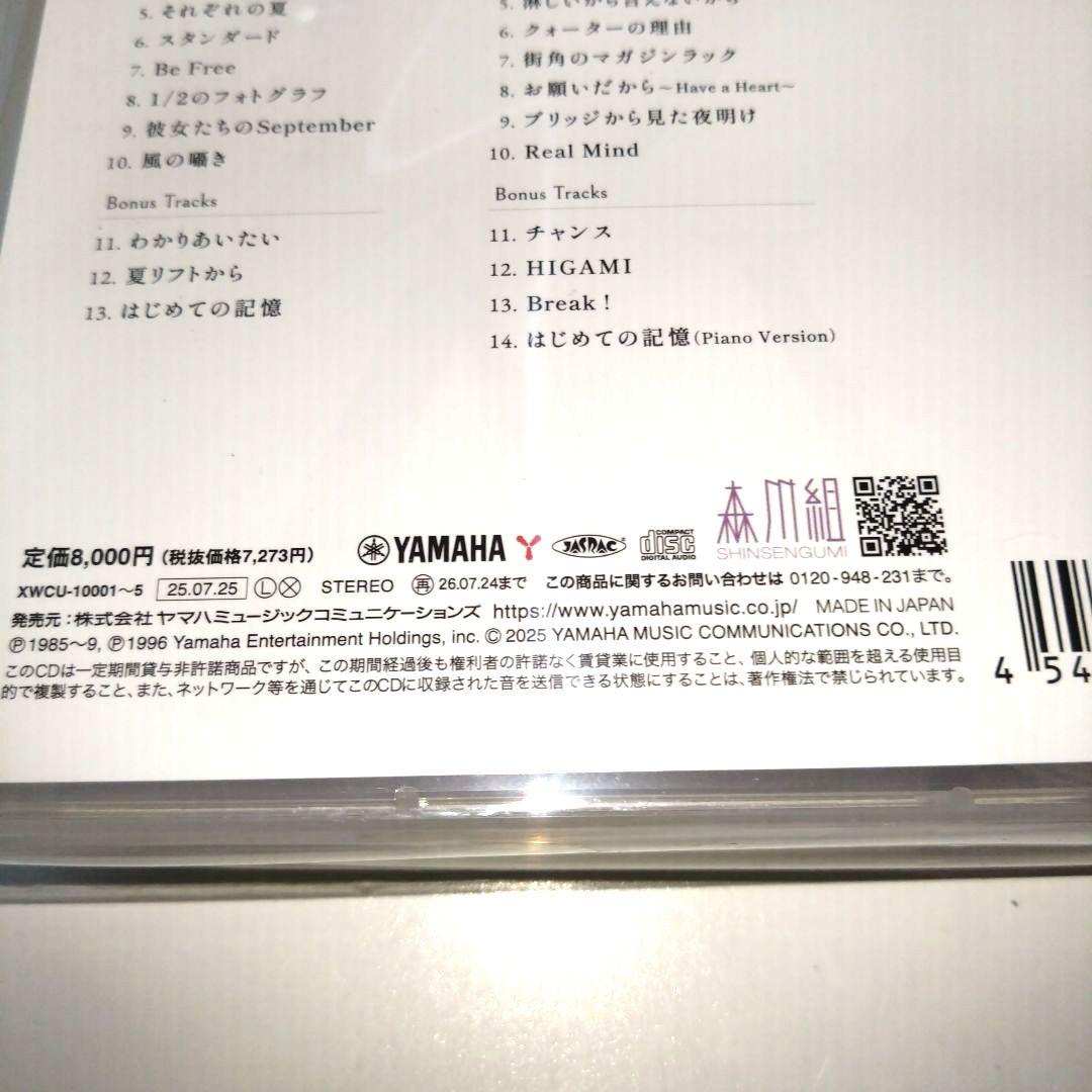 【新品未開封未使用サイン入り】森川美穂5AlbumsCOMPLETE BOX+