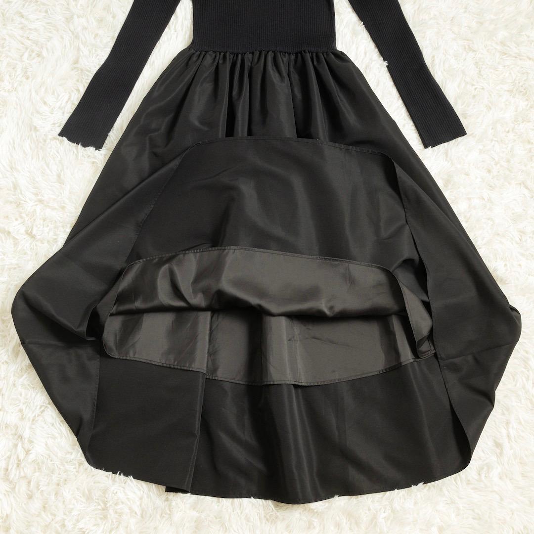 UNITED ARROWS 25AW フィット ＆ フレア ポロワンピース