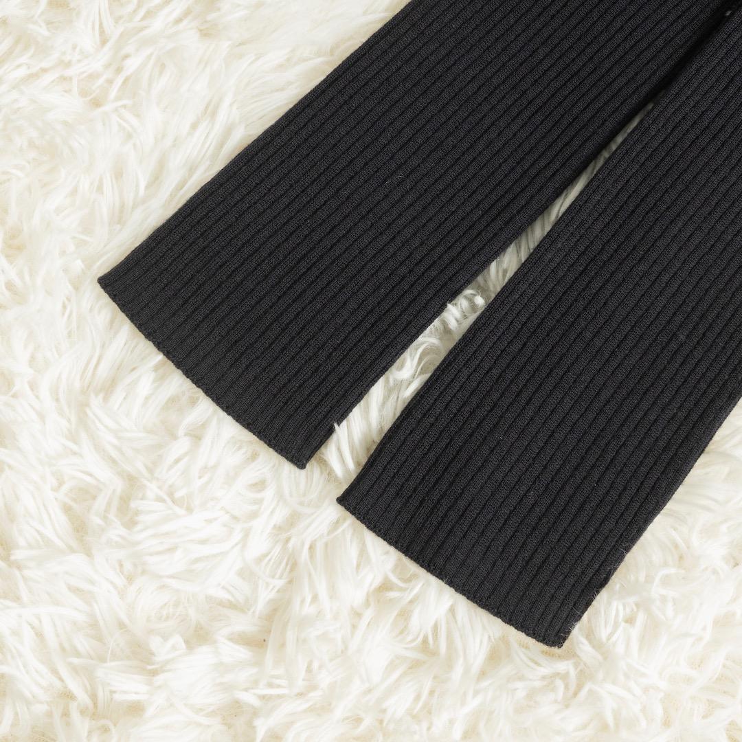 UNITED ARROWS 25AW フィット ＆ フレア ポロワンピース