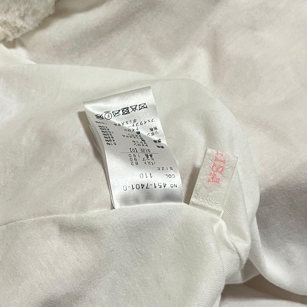 LIZLISA リズリサ ミルフィーユレースポンチョ ピンク