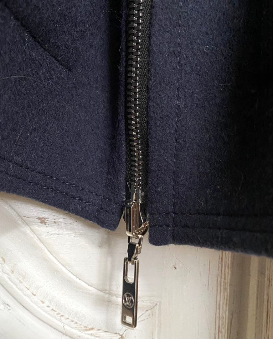 ルイヴィトン　ケープコート モノグラムロゴ　リバーシブル　極美品