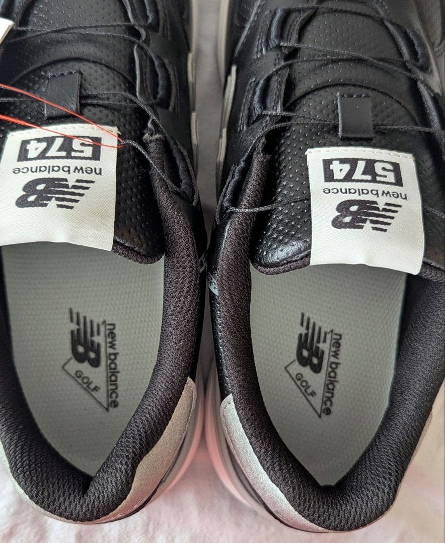 New Balance 574 BOA ゴルフシューズ ブラック 26.5cm