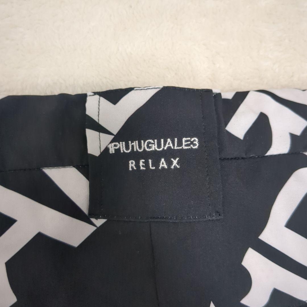 【美品】1PIU1UGUALE3 ショートパンツ L モノグラム ゴルフウェア