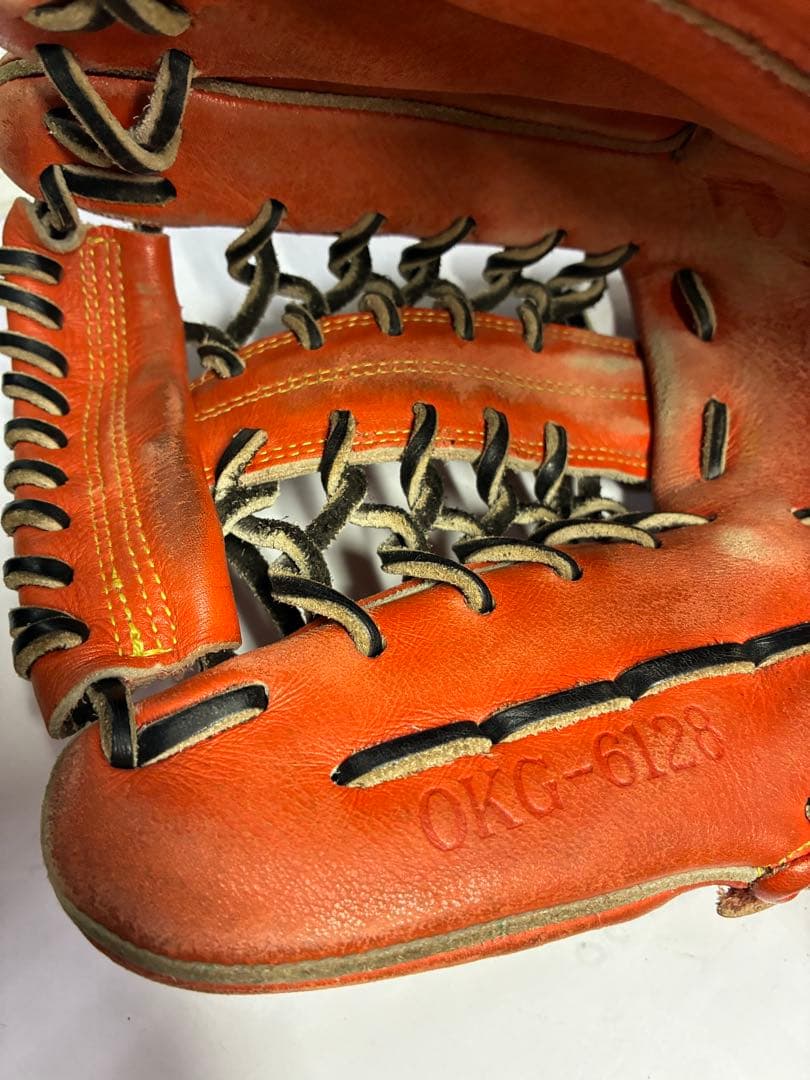 ハイゴールド　軟式　外野グローブ　己極　OKG-6128 右投げ用