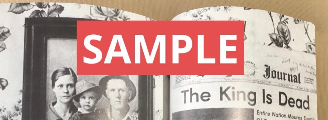 『ELVIS』エルビスプレスリー 米国製　ペーパーバック本