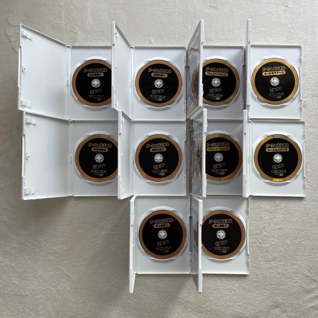 星みつる式 DVD 右脳の言葉 10枚セット ソーシャルスキル