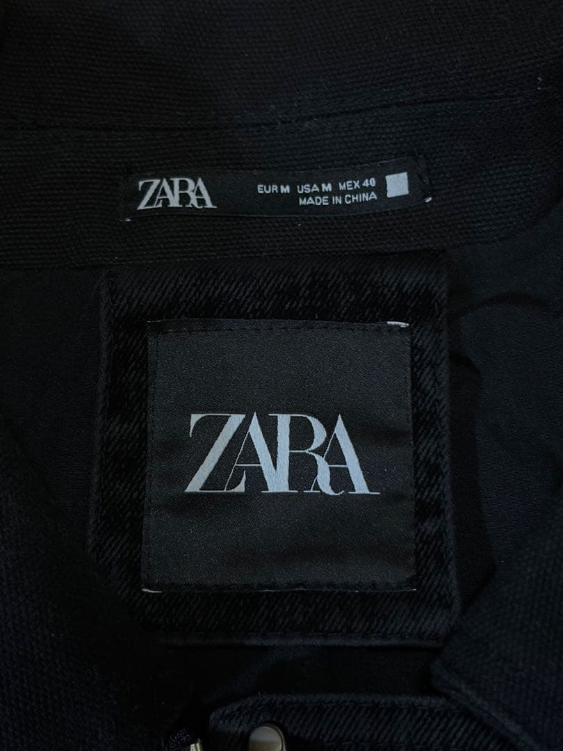 【ZARA】ベルベットジャケット M ファイヤーマン