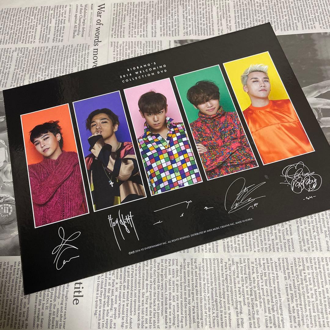 ミュージック BIGBANG'S 2016 WELCOMING COLLECTION DVD