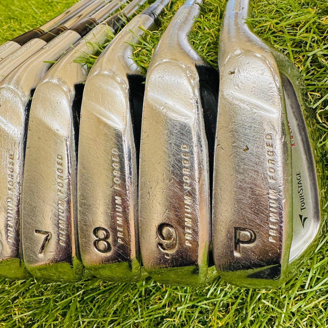 【男性用】TOURSTAGE X-BLADE CB アイアンセット 7本（S）