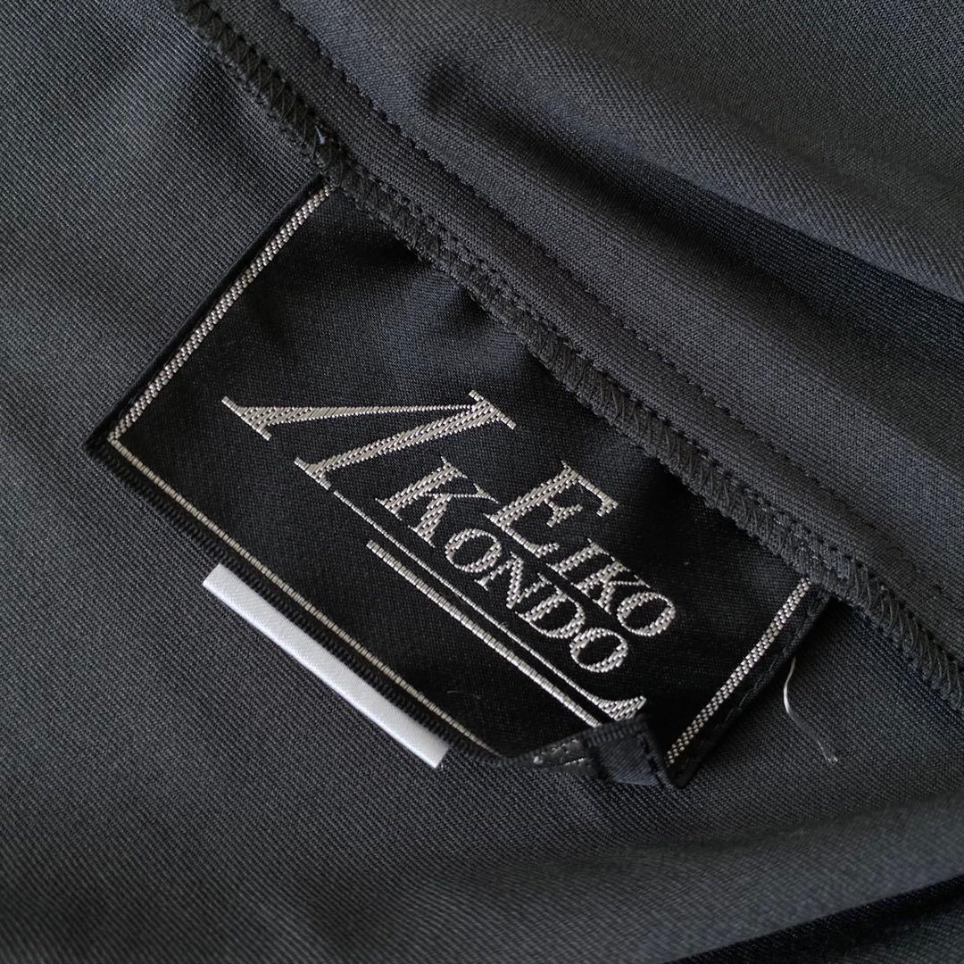美品 EIKO KONDO エイココンドウ ロング ジレ ベスト F
