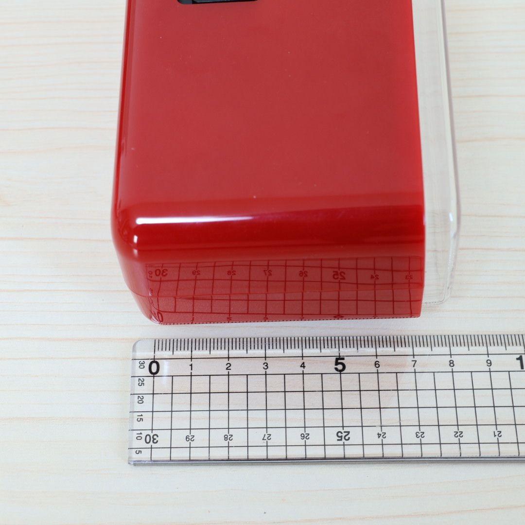 【超希少・廃盤品】BRUNO 電波 時計 レトロアラーム レッド 動作確認済み