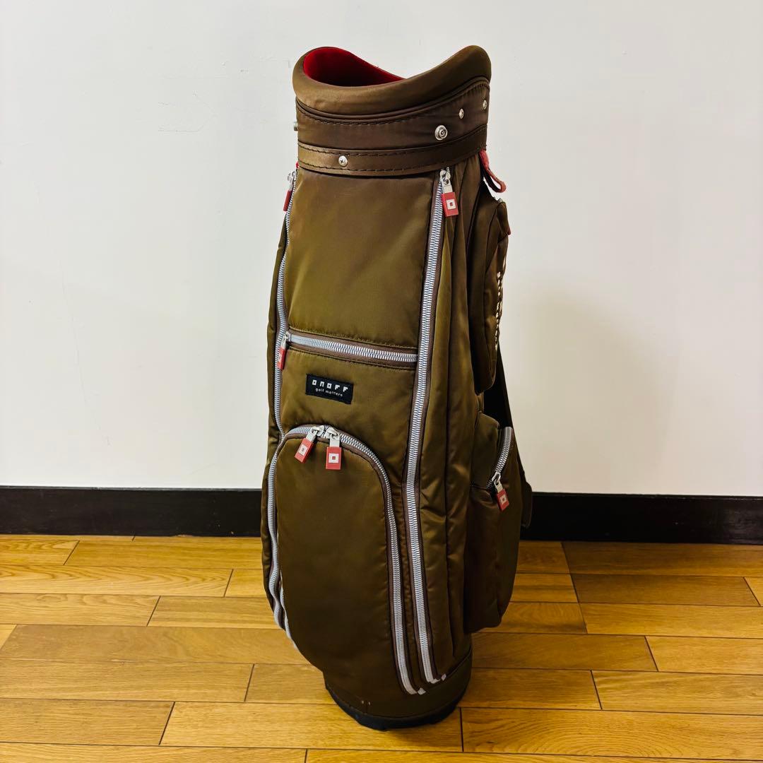 【希少品】　ONOFF キャディバッグ　ゴルフバッグ送料込み
