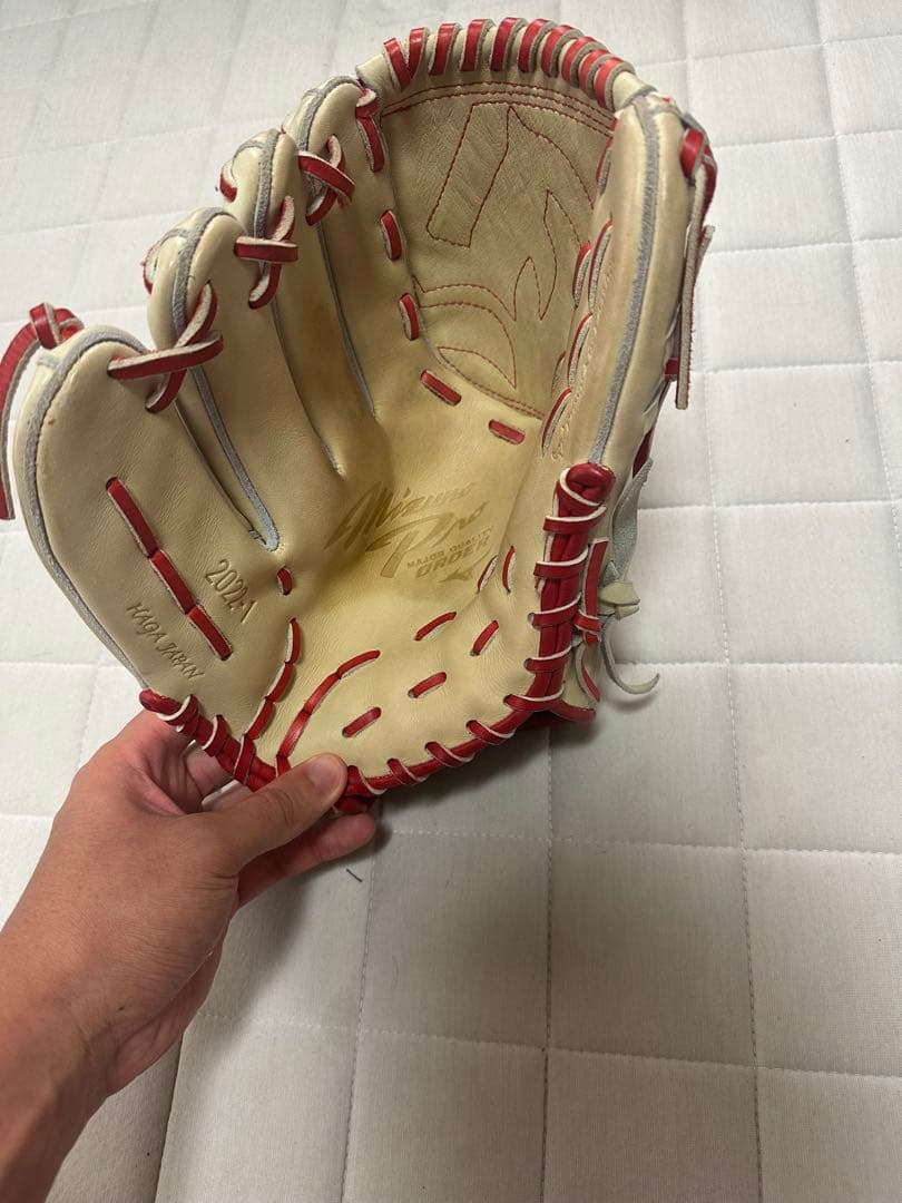 Mizuno 硬式グローブ フルオーダー 波賀ジャパン左投げ用