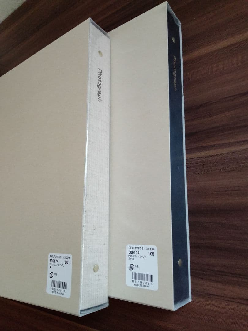 DELFONICS デルフォニクス フォトアルバム L 2冊 粘着台紙30シート