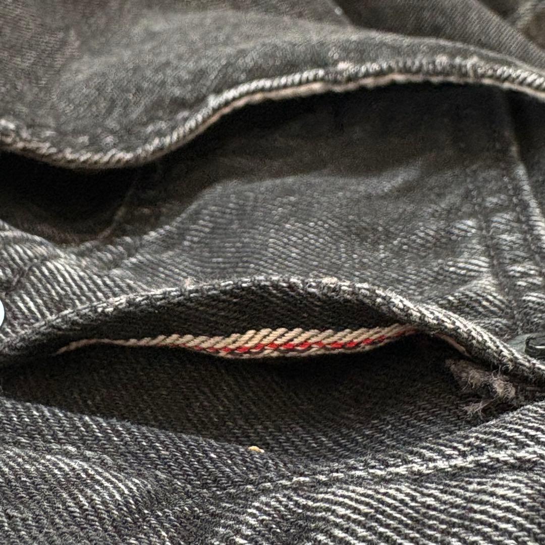 Levi's premium 501 セルビッチ ブラックデニム w40