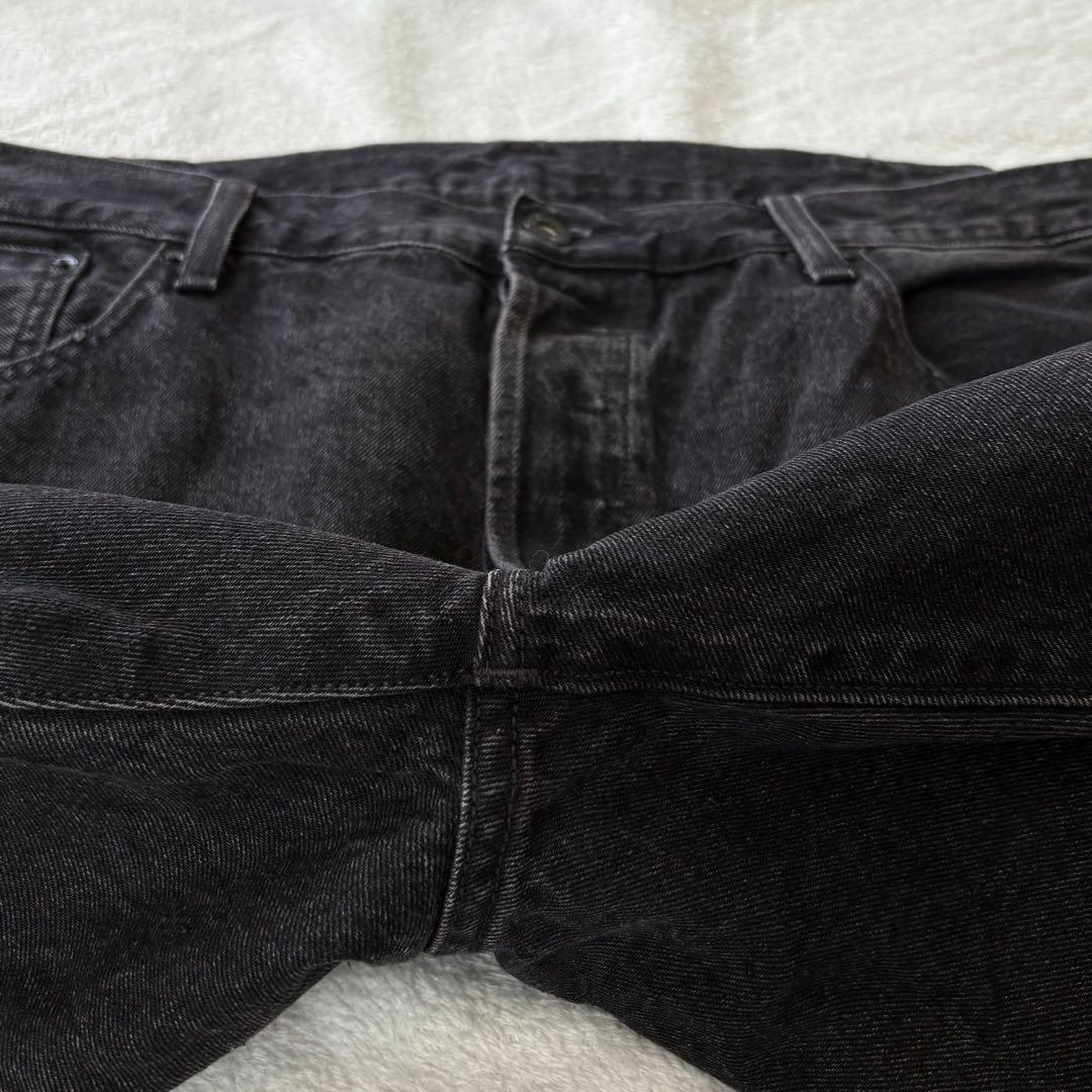 Levi's premium 501 セルビッチ ブラックデニム w40