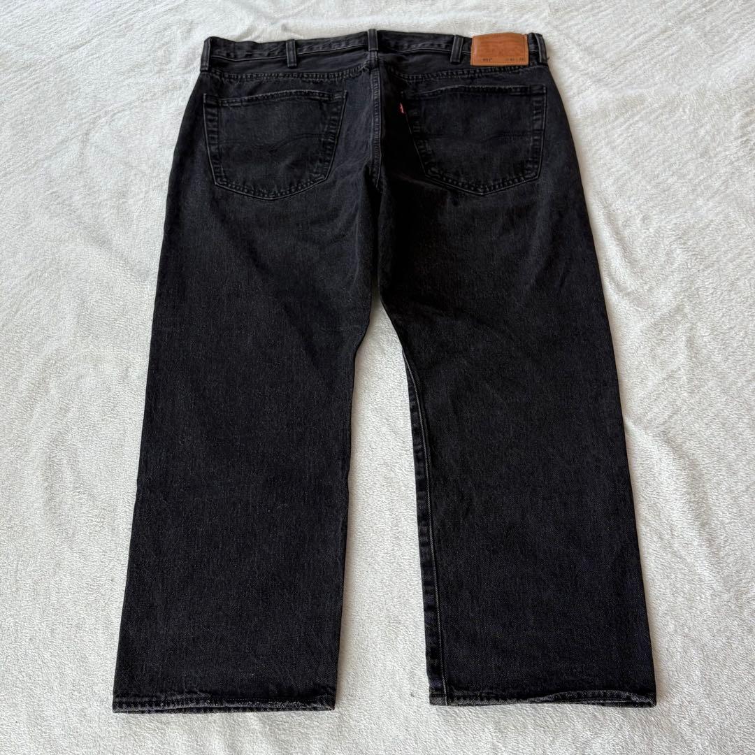 Levi's premium 501 セルビッチ ブラックデニム w40