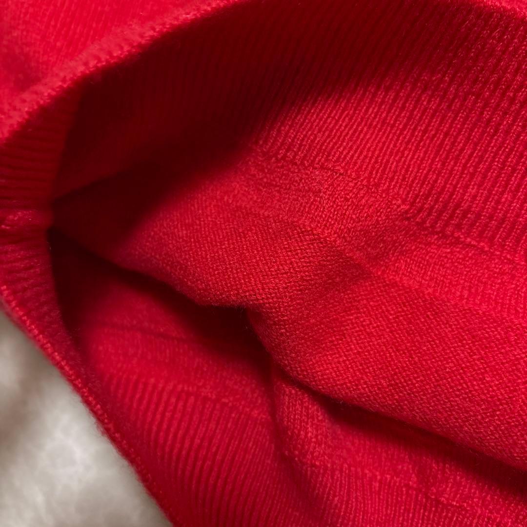 パーリーゲイツ★カシミヤ100%★ビッグロゴ★ニット【メンズ サイズ5（L】