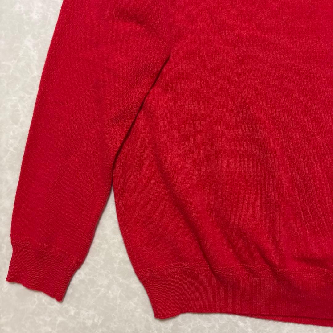パーリーゲイツ★カシミヤ100%★ビッグロゴ★ニット【メンズ サイズ5（L】